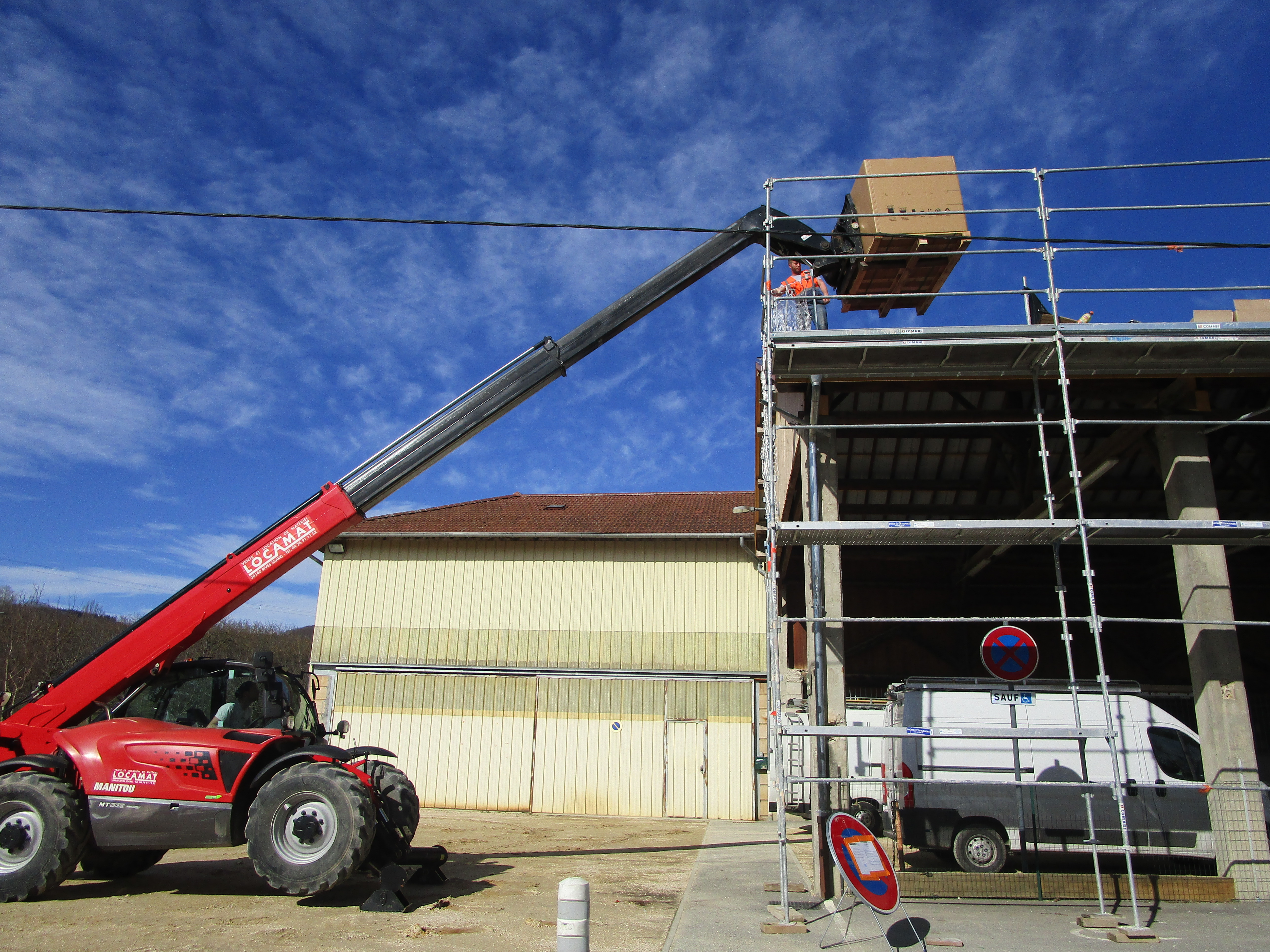 Travaux d'installation PV 