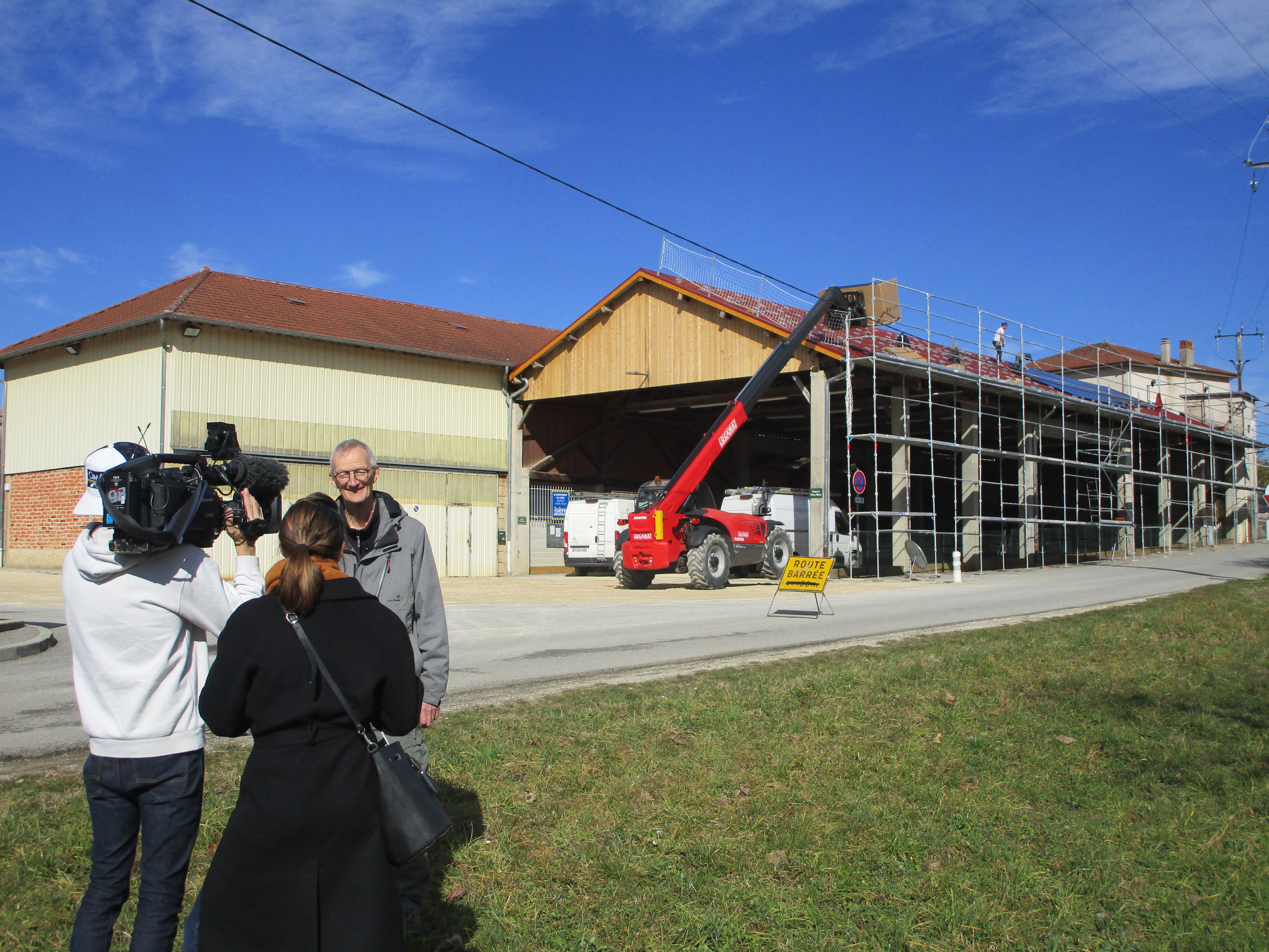 Travaux d'installation PV 