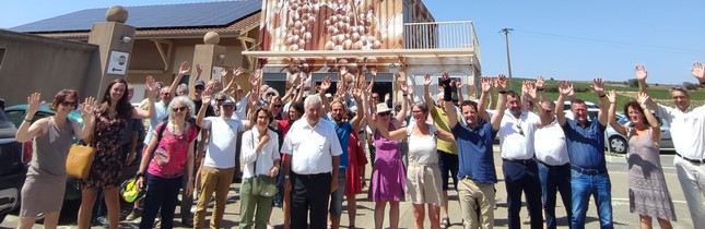 Photo de groupe inauguration