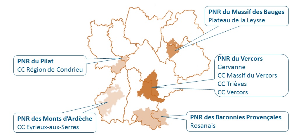 Carte PNR pilotes